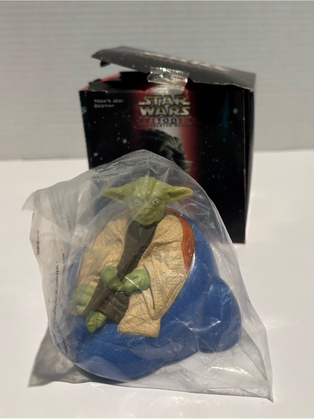 Yoda Star Wars Jedi Magic Eight 8 Ball Style Fortune Teller Sealed VTG 1999